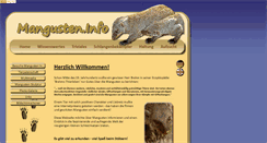 Desktop Screenshot of mangusten.info
